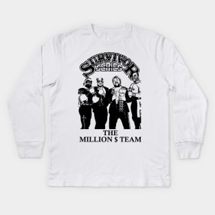 The Million $ Team Kids Long Sleeve T-Shirt